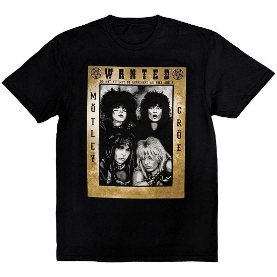 Motley Crue Unisex T-Shirt: Buffalo - Mötley Crüe - Fanituote -  - 5056737206173 - 