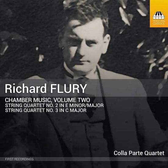 Cover for Colla Parte Quartet · Richard Flury: Chamber Music, Volume Two: String Quartets II (CD) (2024)