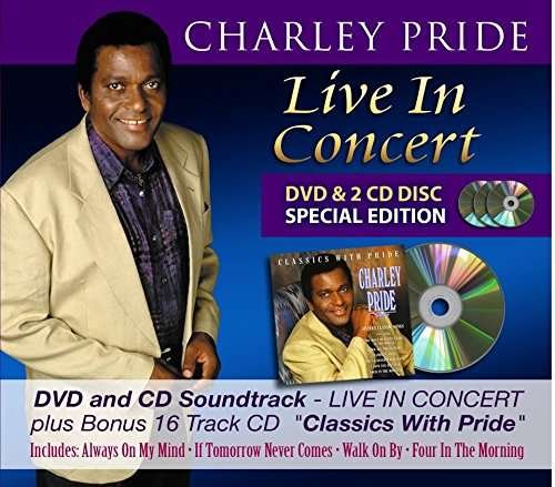Cover for Charley Pride · Live in Concert (DVD/CD) (2017)