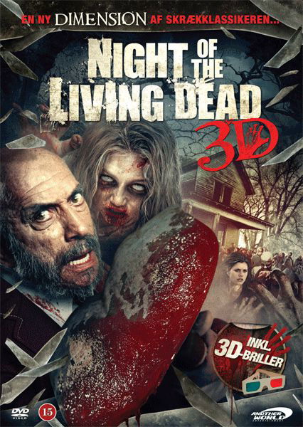 Night of the Living Dead - 3D - Jeff Broadstreet - Elokuva - AWE - 5709498014173 - maanantai 11. kesäkuuta 2012