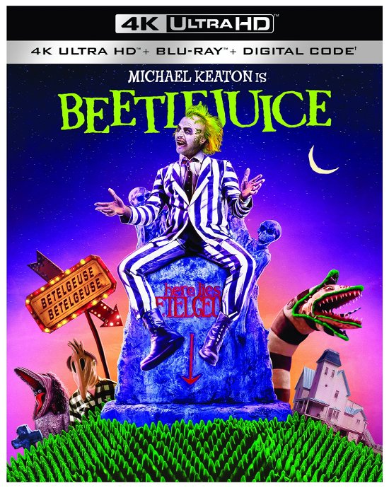 Cover for Beetlejuice (4K UHD Blu-ray) (2024)