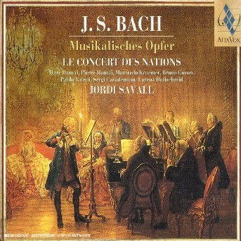 Musical Offering - Bach / Concert Des Nations / Savall - Musique - ALIA VOX - 7619986098173 - 9 octobre 2001