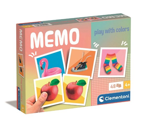 Memo Pocket Play with Colors - Clementoni - Brætspil -  - 8005125183173 - 15. februar 2024