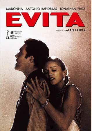 Cover for Evita (DVD) (2021)