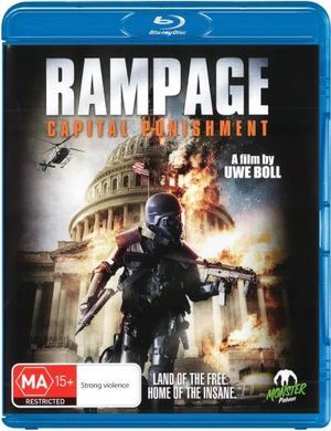 Cover for Blu-ray · Rampage 2: Capital Punishment (Blu-Ray) (2022)