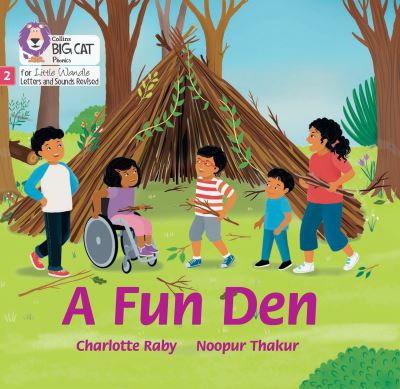 A Fun Den: Phase 2 Set 4 Blending Practice - Big Cat Phonics for Little Wandle Letters and Sounds Revised - Charlotte Raby - Books - HarperCollins Publishers - 9780008540173 - September 12, 2022