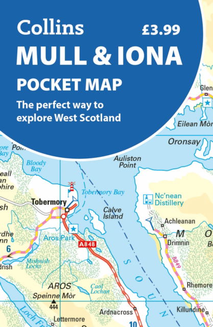 Cover for Collins Maps · Mull and Iona Pocket Map: The Perfect Way to Explore Mull and Iona (Landkarten) [New edition] (2025)