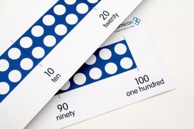 Cover for Oxford University Press · Numicon: 10s Number Line - Numicon (Plakat) (2001)