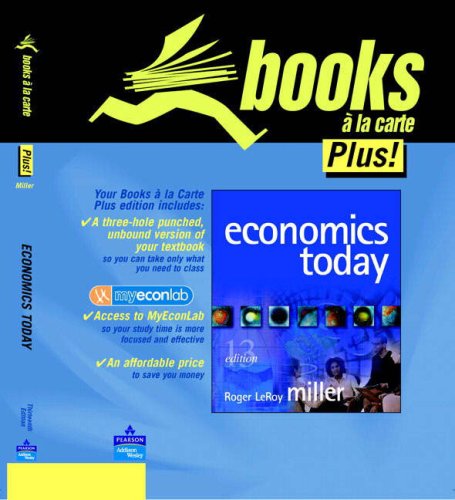 Cover for Miller · Economics Today &amp; Myeconlab S/acc Kit (Inbunden Bok) [13th edition] (2005)