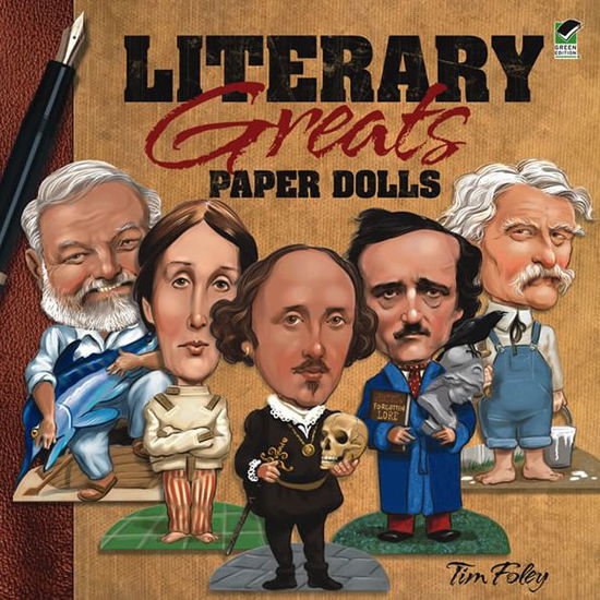 Cover for Tim Foley · Literary Greats Paper Dolls - Dover Paper Dolls (MERCH) [Green edition] (2011)