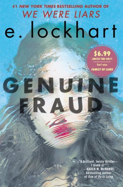 Genuine Fraud - E. Lockhart - Books - Random House USA Inc - 9780593567173 - April 5, 2022