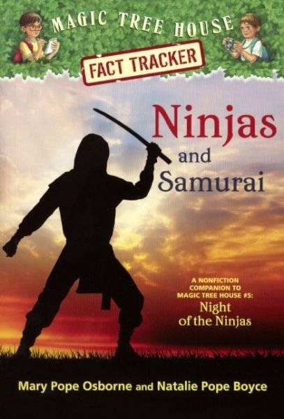 Cover for Mary Pope Osborne · Ninjas and Samurai: a Nonfiction Companion to Magic Tree House #5: Night of the Ninjas (Turtleback School &amp; Library Binding Edition) (Stepping Stone Book (Tm)) (Hardcover Book) (2014)