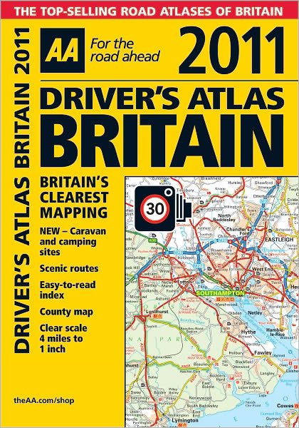 Cover for Aa Publishing · AA Driver's Atlas Britain 2011 (Pocketbok) (2010)