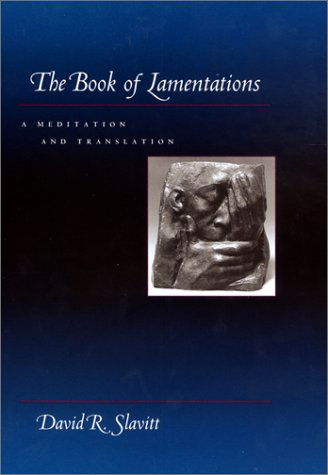 Cover for David R. Slavitt · The Book of Lamentations: a Meditation and Translation (Paperback Book) (2001)