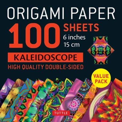 Cover for Tuttle Studio · Origami Paper 100 sheets Kaleidoscope 6&quot; (15 cm): Tuttle Origami Paper: Double-Sided Origami Sheets Printed with 12 Different Patterns: Instructions for 6 Projects Included (Schreibwaren) (2019)