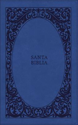 Cover for Vida · Biblia Reina-Valera 1960, Tierra Santa, Ultrafina Letra Grande, Leathersoft, Azul, Con Cierre (Lederbuch) (2023)