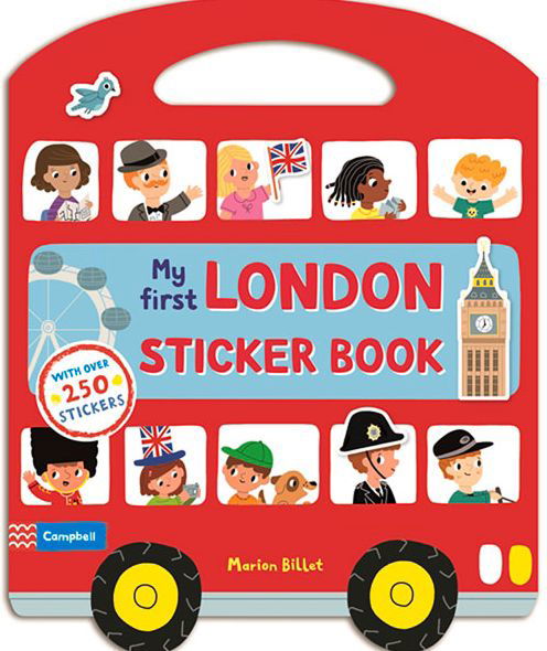Cover for Marion Billet · My First London Sticker Book - Campbell London (Paperback Book) [Main Market Ed. edition] (2015)