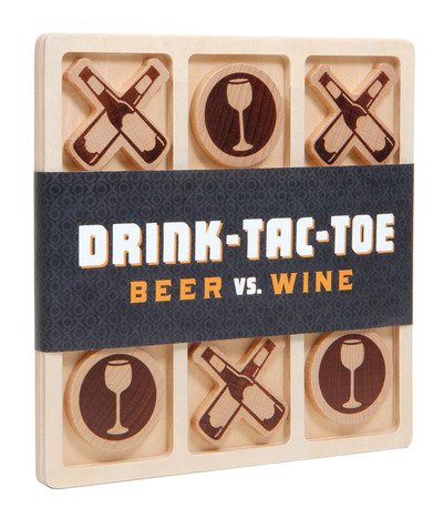 Cover for Chronicle Books · Drink-Tac-Toe (SPIL) (2017)