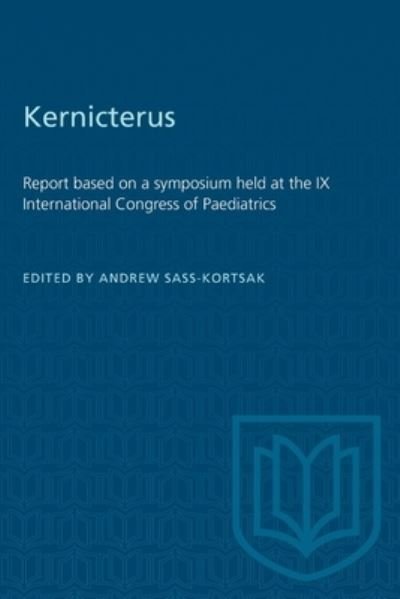 Cover for Andrew Sass-Kortsak · Kernicterus (Paperback Book) (1961)