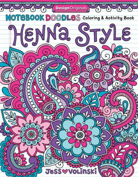 Cover for Jess Volinski · Notebook Doodles Henna Style: Coloring &amp; Activity Book - Notebook Doodles (Paperback Book) (2015)