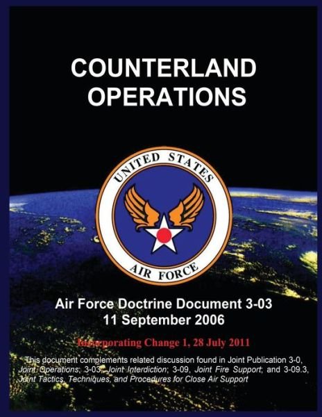 Cover for United States Air Force · Counterland Operations (Paperback Book) (2015)