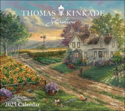 Thomas Kinkade · Thomas Kinkade Studios 2025 Deluxe Wall Calendar (Kalender) (2024)