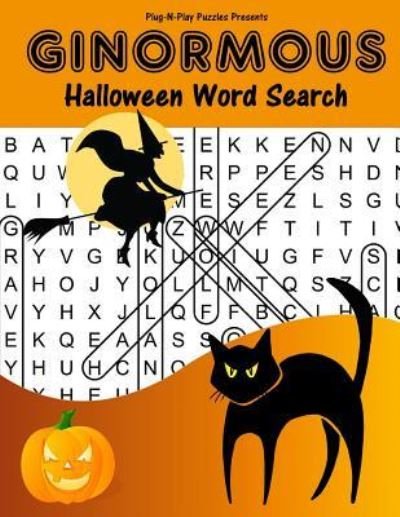 Cover for Plug-N-Play Puzzles · Ginormous Halloween Word Search (Paperback Book) (2016)