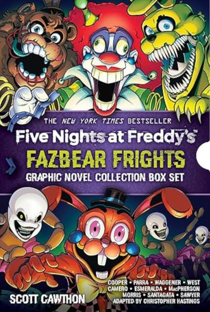 Five Nights at Freddy's: Fazbear Frights Graphic Novel Collection Box Set - Five Nights at Freddy's - Scott Cawthon - Books - Scholastic US - 9781546180173 - October 9, 2025