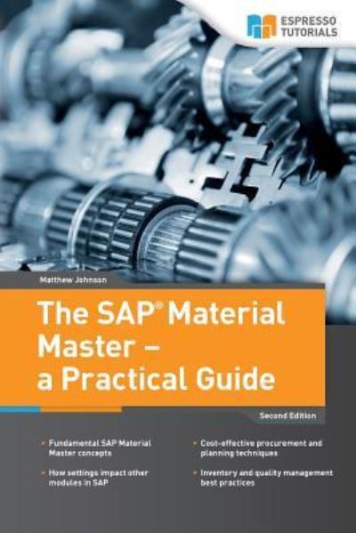 Cover for Matthew Johnson · The SAP Material Master - a Practical Guide (Pocketbok) (2017)