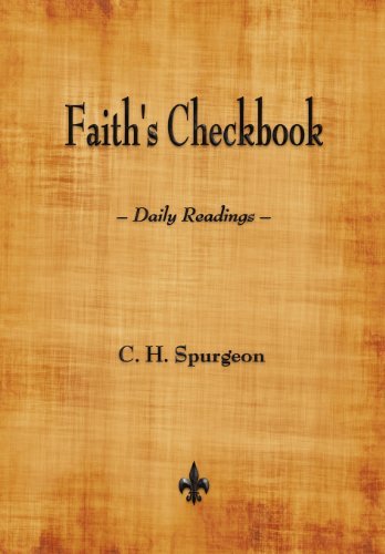 Cover for C. H. Spurgeon · Faith's Checkbook (Taschenbuch) (2013)