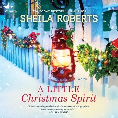 Cover for Sheila Roberts · A Little Christmas Spirit Lib/E (CD) (2021)