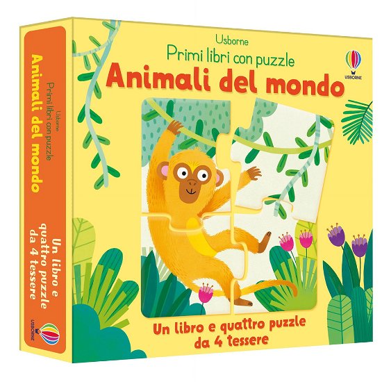Cover for Matthew Oldham · Animali Del Mondo. Primi Libri Con Puzzle. Ediz. A Colori. Con 4 Puzzle (Book)