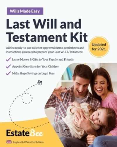 Last Will and Testament Kit - Estatebee - Książki - Estatebee Limited - 9781913889173 - 26 sierpnia 2021