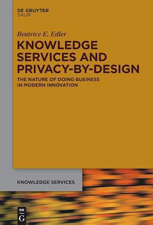 Cover for Edler · Knowledge Services and Privacy-by (Book) (2025)