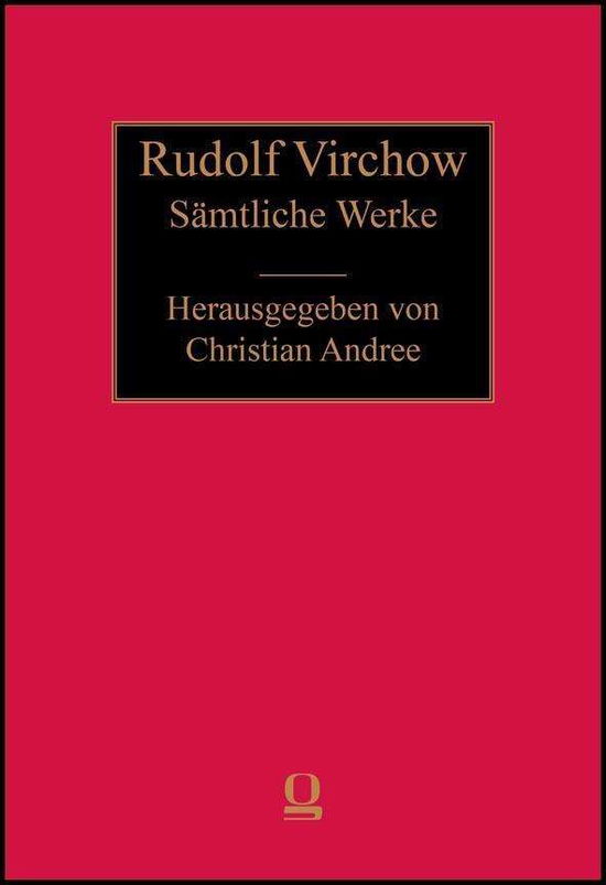 Sämtliche Werke - Virchow - Książki -  - 9783487155173 - 