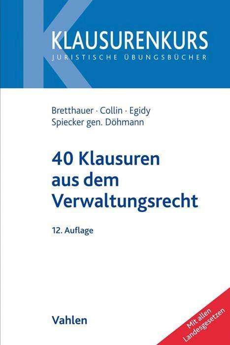 Cover for Heyen · 40 Klausuren aus dem Verwaltungsrecht (Book)