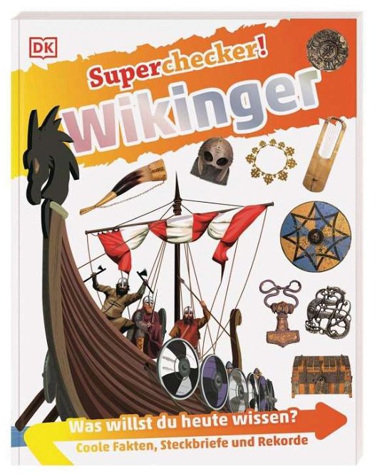 Cover for Philip Steele · Superchecker! Wikinger (Hardcover bog) (2021)