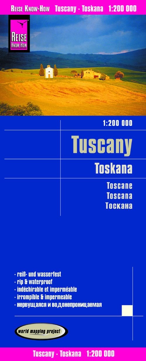 Cover for Reise Know-How · Tuscany (1:200.000) (Landkarten) (2018)