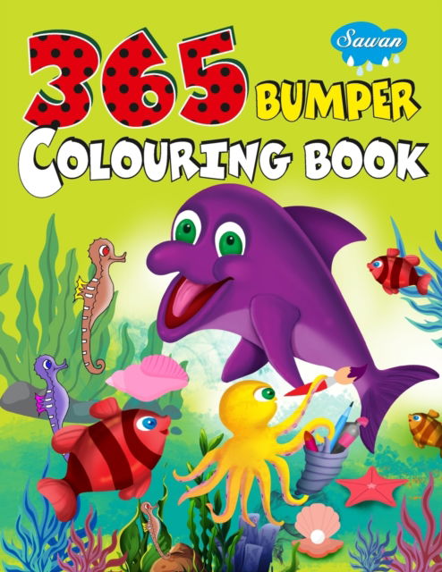 365 Bumper Colouring Book - Manoj Pub. Ed. Borad - Books - Manoj Publications - 9788131004173 - 2021