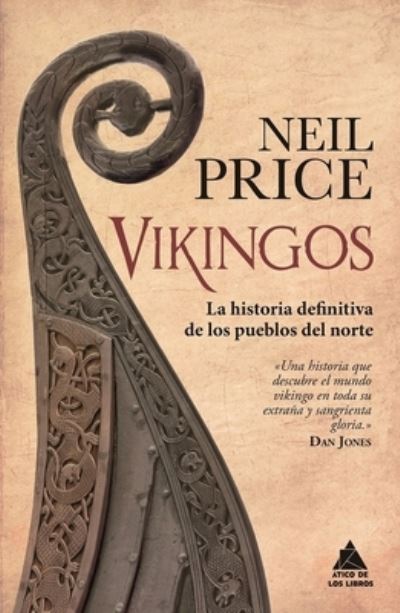 Cover for Neil Price · Vikingos (Hardcover Book) (2021)