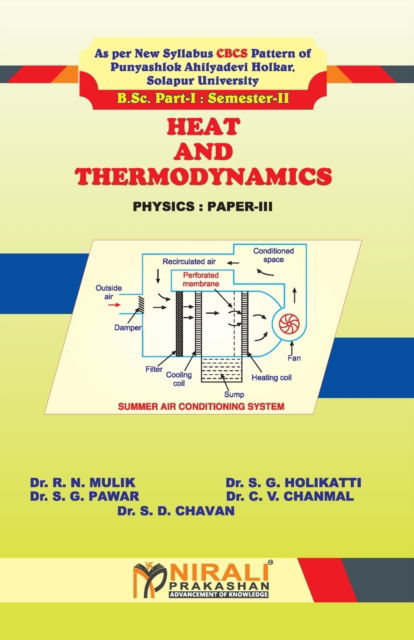 PHYSICS Paper-III Core Subject (DCS 1B) Heat and Thermodynamics - Dr R N Mulik - Books - Nirali Prakhashan - 9789389686173 - 2020