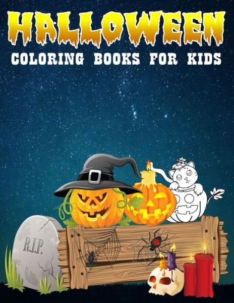 Cover for Xskul Art · Halloween Coloring Books For Kids (Taschenbuch) (2020)