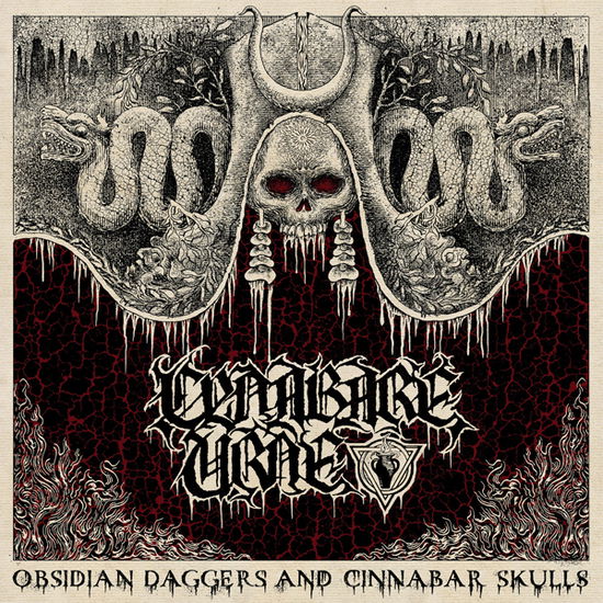 Cover for Cynabare Urne · Obsidian Daggers and Cinnabar Skulls (Cassette) (2024)