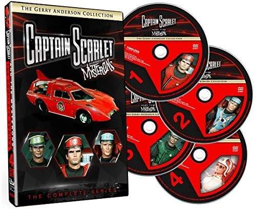 Cover for DVD · Captain Scarlet and the Mysterons: Complete Series (DVD) [Box set] (2015)