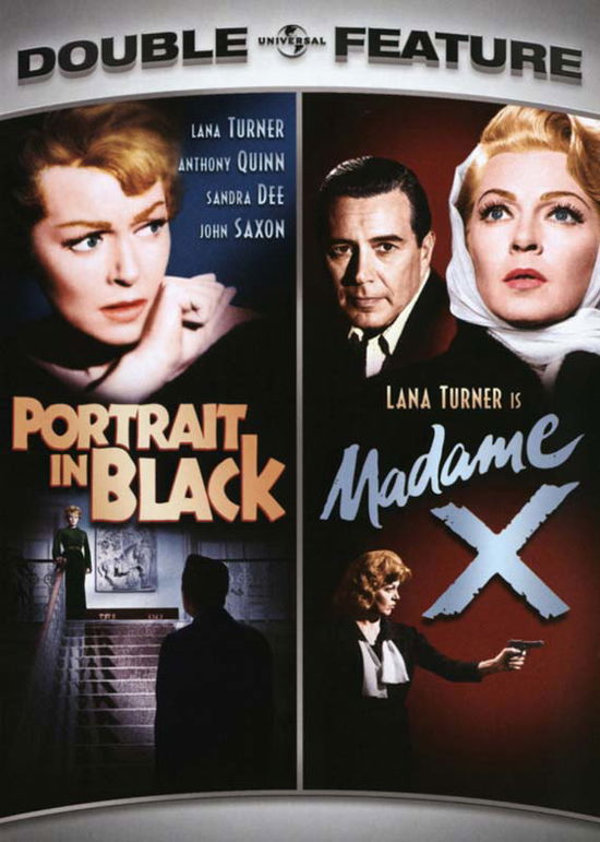 Cover for DVD · Portrait in Black / Madame X Double Feature (DVD) [Widescreen edition] (2008)