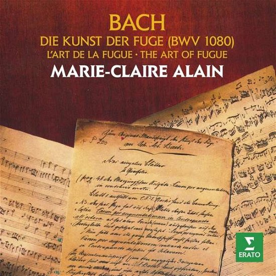 Bach: Die Kunst Der Fuge - Marie-claire Alain - Musik - ERATO - 0190295895174 - 2. oktober 2017
