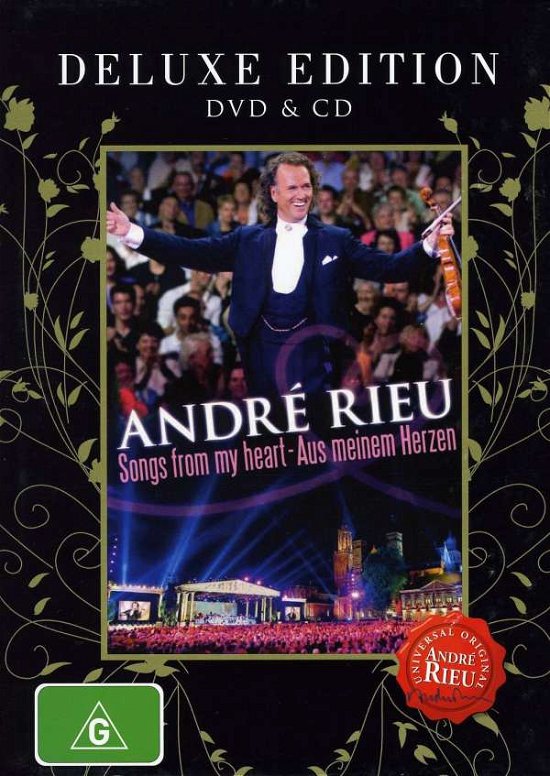 Cover for Andre Rieu · Songs from My Heart (CD) (2008)