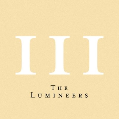 Cover for Lumineers · Iii (CD) (2021)