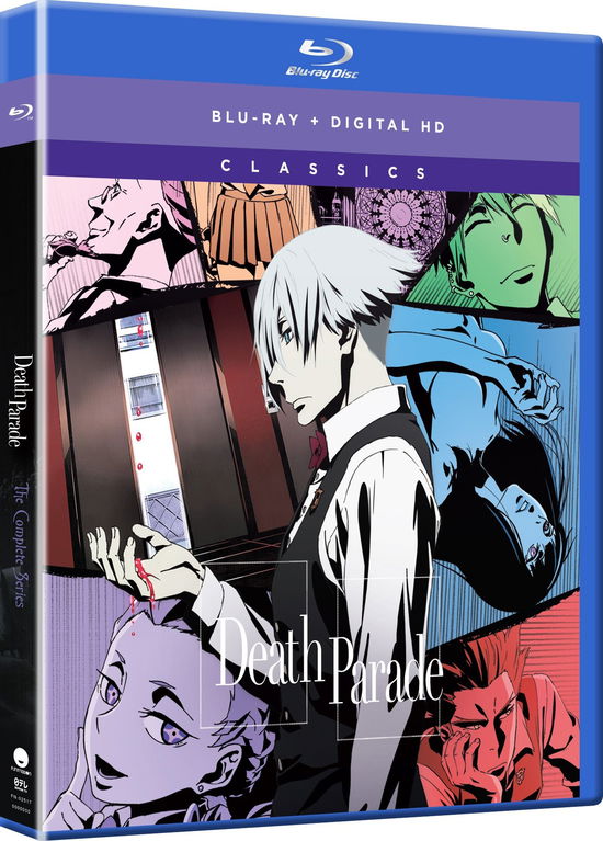 Cover for Blu-ray · Death Parade: the Complete Series (Blu-ray) (2018)