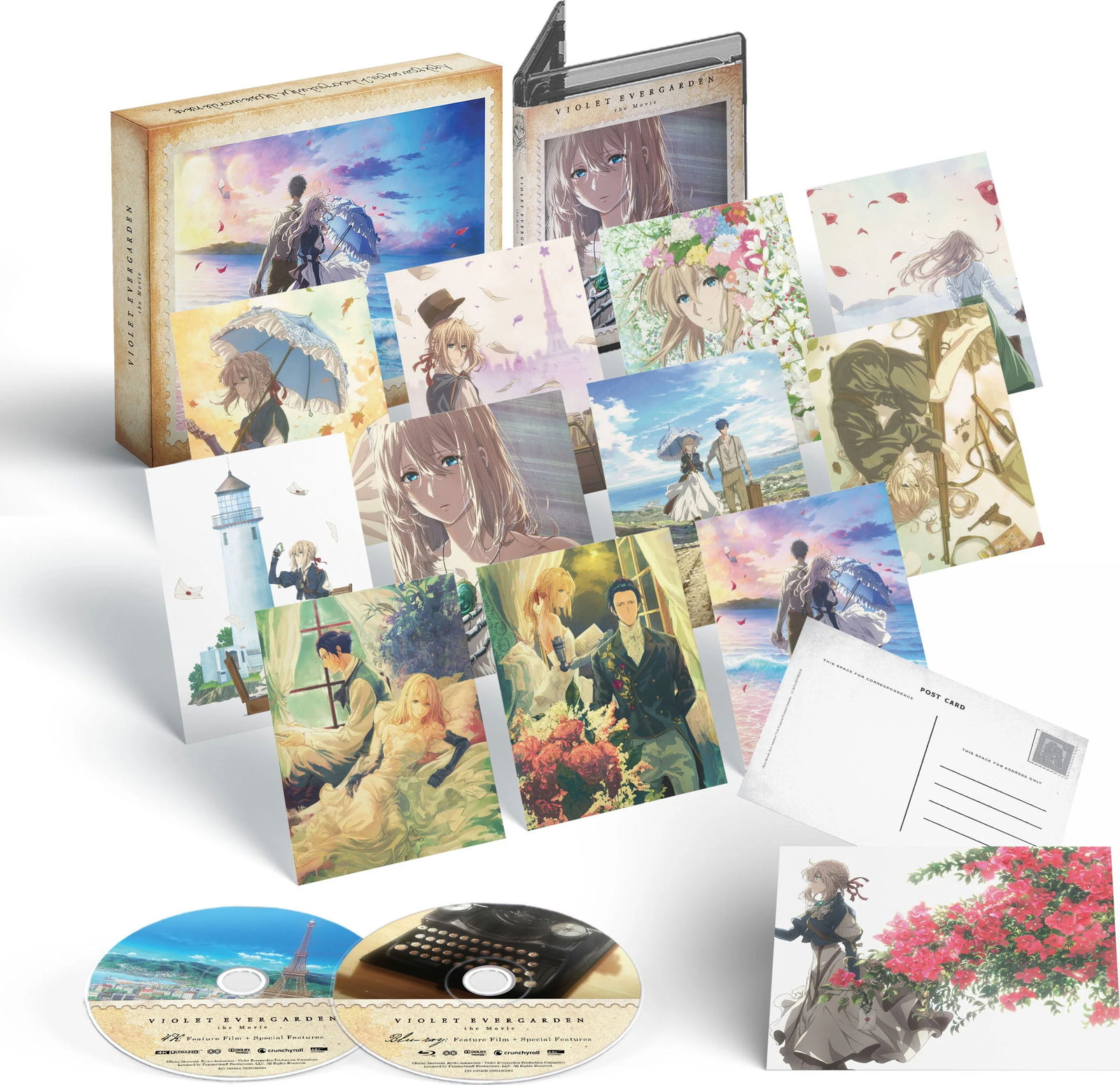 Anime Violet Evergarden The Movie Blu ray 2023